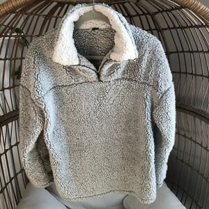 Poof Sherpa pullover